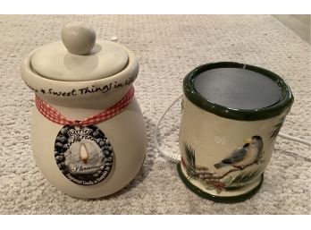 Florasense Fragranced Candle And Keepsake Jar  And Yankee Candle Warmer