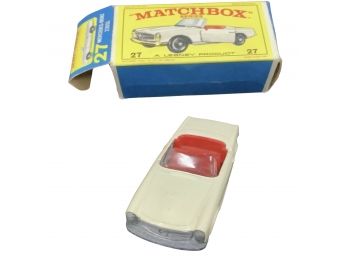 Collectible Vintage Matchbox Series Mercedes 230 3L With Box Made  In England By Lesney