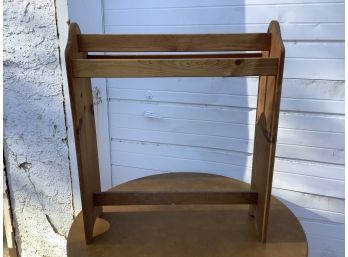 Vintage Wooden Quilt Rack