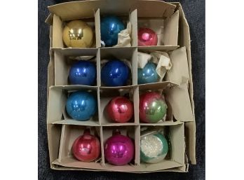 Vintage Glass Christmas Ornaments