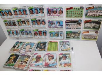 1980 Topps Baseball Over 150 Nice Group