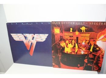 2 Albums Van Halen II 1979 & Blue Oyster Cult Spectres 1977