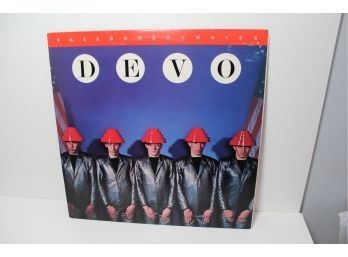 Devo 'Freedom Of Choice' 1980 Cover Good, Inner Sleeve -VG And Very Fun, LP Excellent