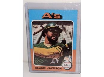 1975 Topps Reggie Jackson