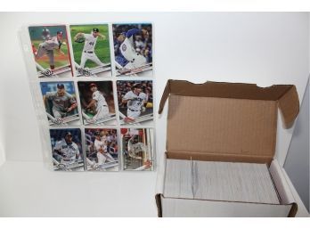 2017 Topps Baseball Group Series 1 - Series 2 - Update Series - Holiday Series Over 800 Cards!