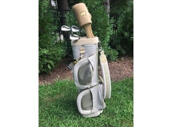 Golden Bear Golf Bag And Clubs