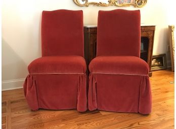 Pair Of Matching Parsons Chairs