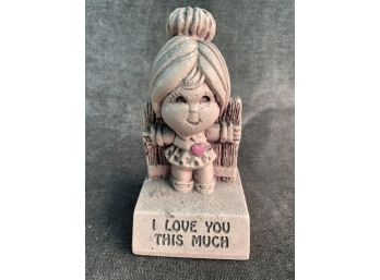 I Love You This Much Figurine - Paula