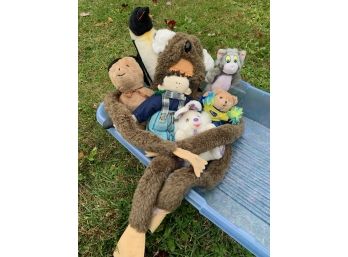 Lot Of Assorted Stuffed Animals