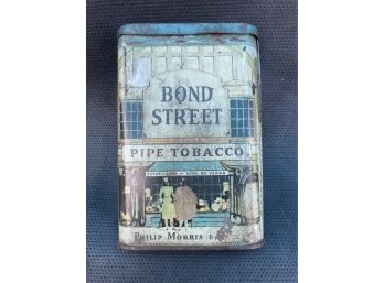 Pipe Tobacco Tin - Bond Street Philip Morris & Co