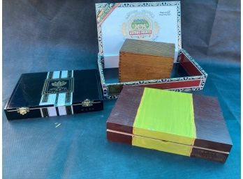 Wooden Box Lot #3 - Ramon, Sun Grown, Court Observance, Arturo Fuente