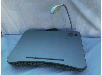 Cheeta Print Lap Desk With Light