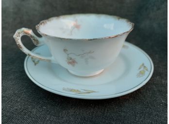 Mixed Teacup And Saucer