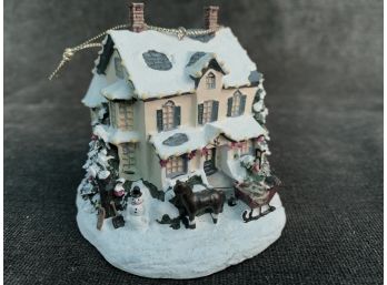 Thomas Kinkade 'home For The Holidays' Illuminated Ornament