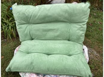 PB Teen Green Sitting Cushion