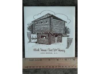 Block House - Fort Wm Henry Lake George NY Tile