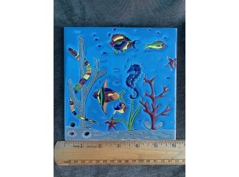 Under The Sea Tile - By Philkeram Johnson