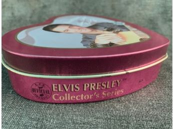 Elvis Presley Heart Shaped Tin