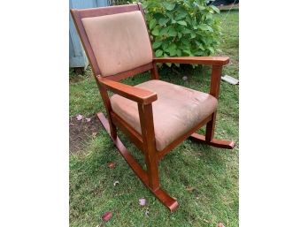 Brown Rocking Chair