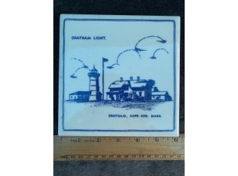 Chathan, Cape Cod Mass Lighthouse Tile