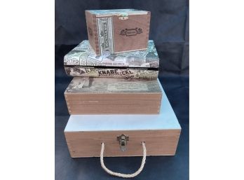 Wooden Box Lot #1