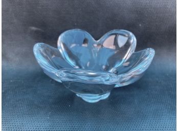 Orrefors Sweden Little Glass Flower Dish