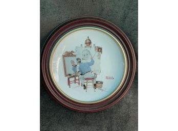 Normal Rockwell 'triple Shelf Portrait' Wall Plate