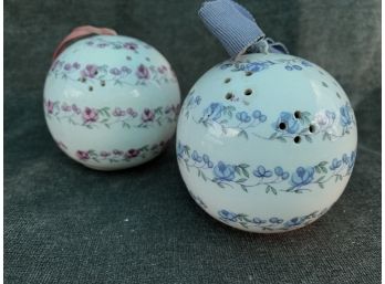 Pink And Blue Spice Pomanders