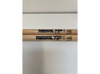 2 Sets Of Drum Sticks 1 Set ROCK, And 2nd Set Marked 2Bx