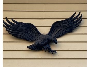 Cast Iron Eagle Approx. 34 Inches Across