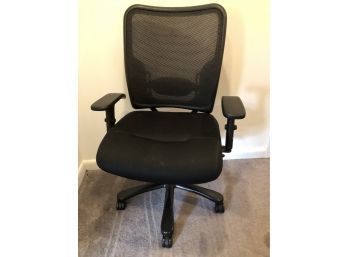 Black Office Chair With Wheels