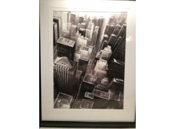 Framed City Skyline Picture