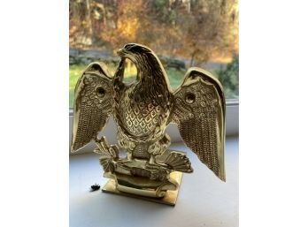 Eagle Brass Bookends