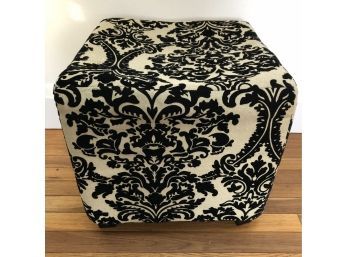 Black And White Foot Stool