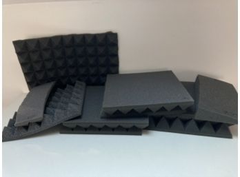 Grey And Dark Grey Sound Proofing