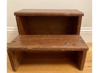 2 Step - Step Stool Solid Wood Sturdy