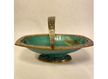 MCM Turquoise Fruit Bowl, Israel