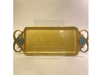 Lovely MCM Trinket Tray W Eilat Stones