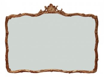 Large Cromwell Carved Gold Gilt Wall Mirror From Safavieh - Retail Value $1500. (MT. KISCO PICKUP)