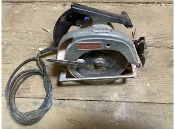 SEARS 7 1/4 Inch Circular Saw - Tested And Working