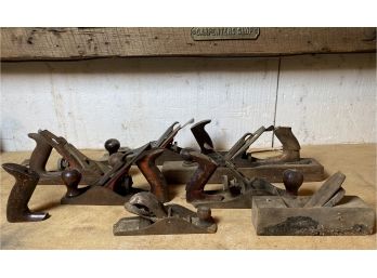 Group Of Vintage & Antique Wood Planes