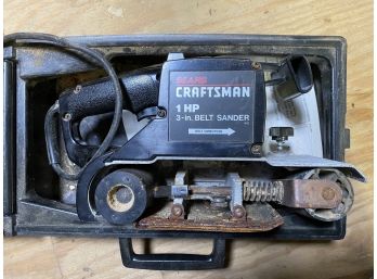 Craftsman Belt Sander- Tested And Working