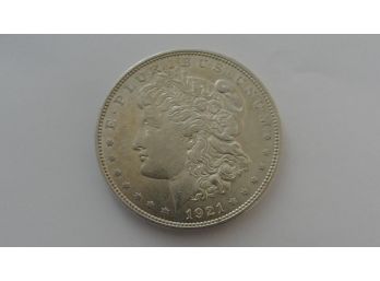 1921 D Morgan Silver Dollar