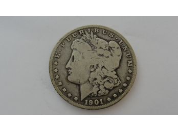 1901 O Morgan Silver Dollar