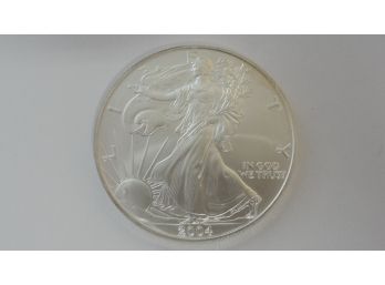 2004  US Silver Eagle 1 Troy Ounce .999 Fine Silver Coin Dollar