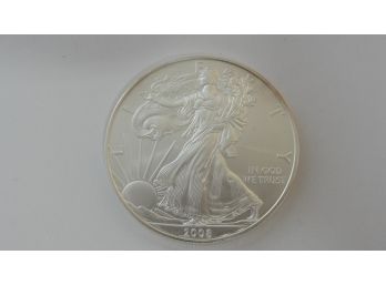 2008 US Silver Eagle 1 Troy Ounce .999 Fine Silver Coin Dollar