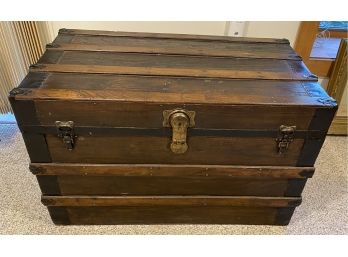 125 Year Old Refinished Travel Trunk