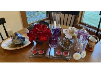 Miscellaneous Lot Of Porcelain And Glass