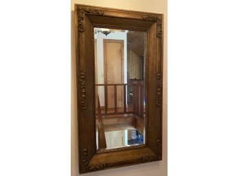 Attractive Semi-antique Beveled Glass Mirror