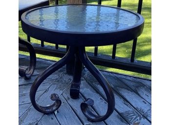 Woodard Small Round Side Table